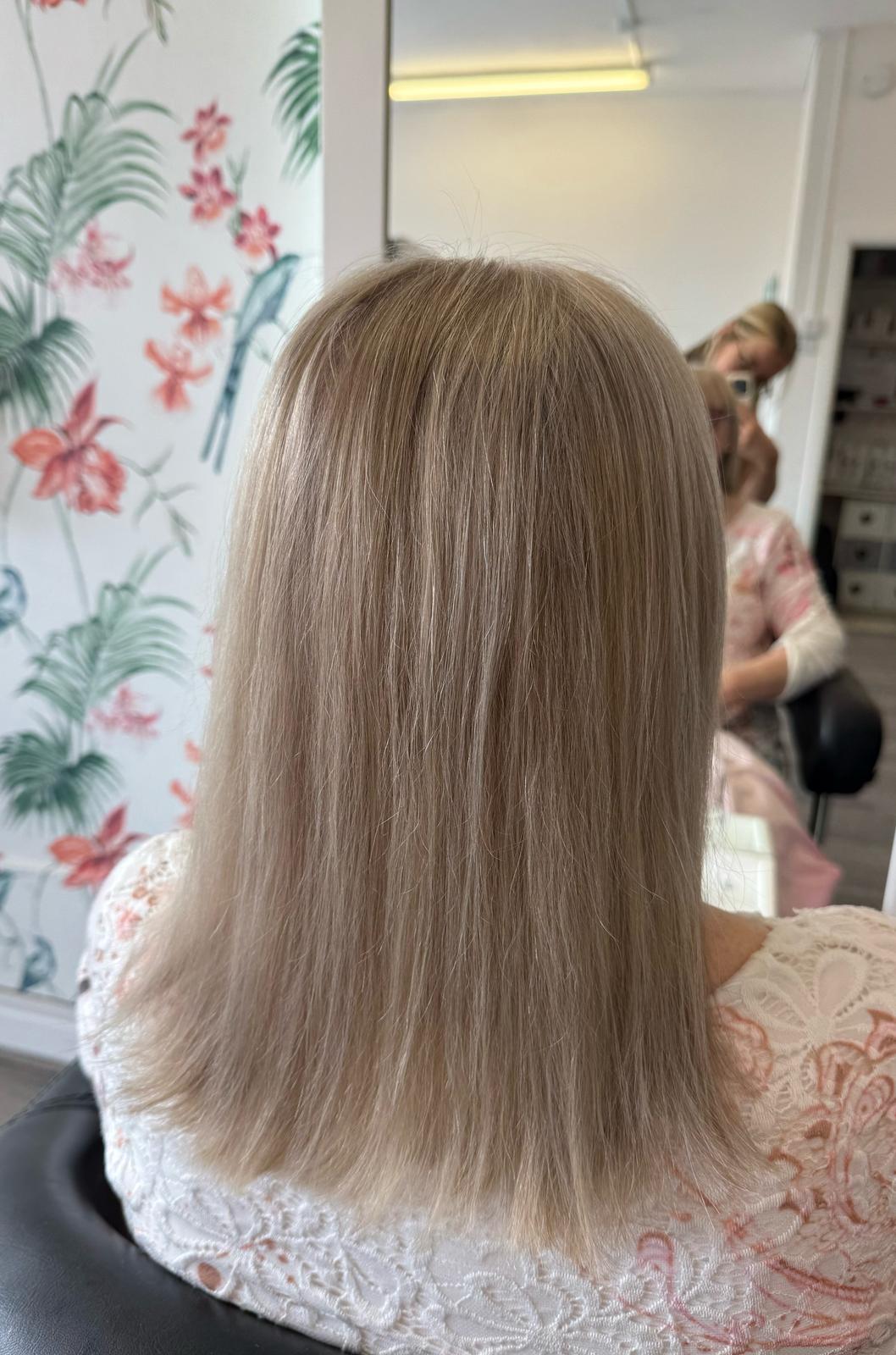 Half head highlights